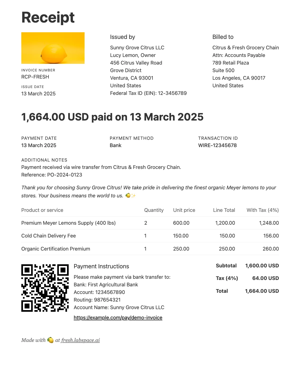 Canvas-based PDF previews lets me style the invoices with TailwindCSS. What you see on the preview is what you get! Before Claude/Cursor I’d never considered doing anything in Canvas.