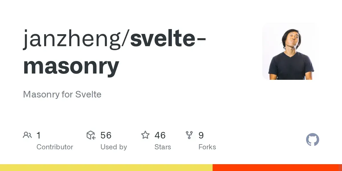 GitHub - janzheng/svelte-masonry: Masonry for Svelte